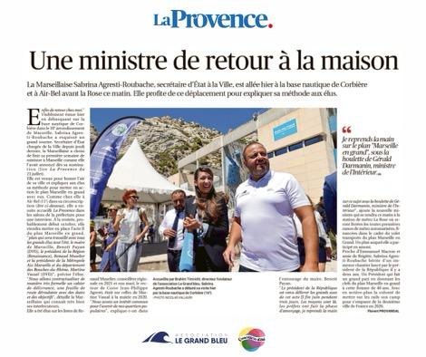 Une ministre de retour à la maison - La Provence