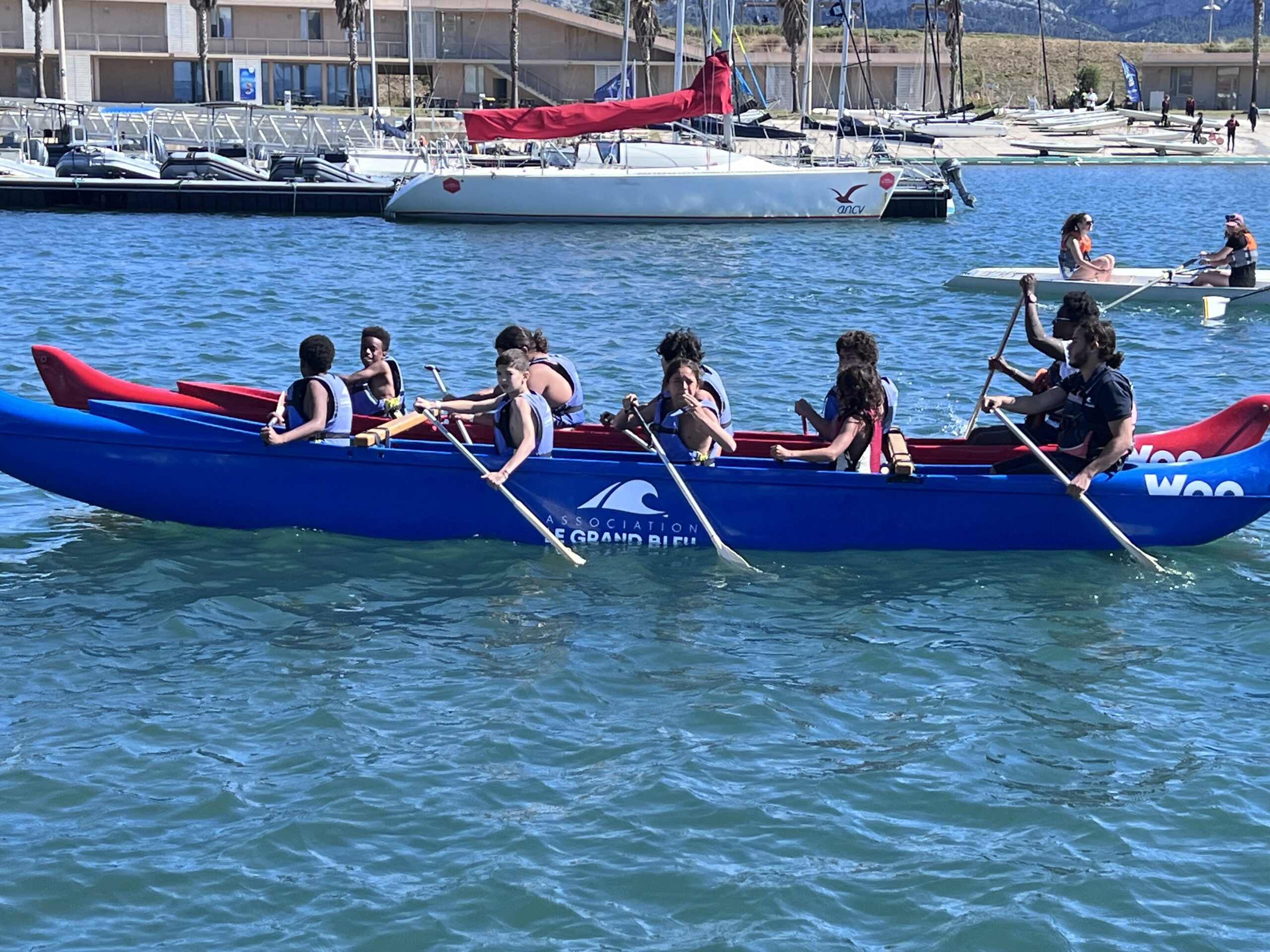 Pirogue Polynésienne - expérience collective