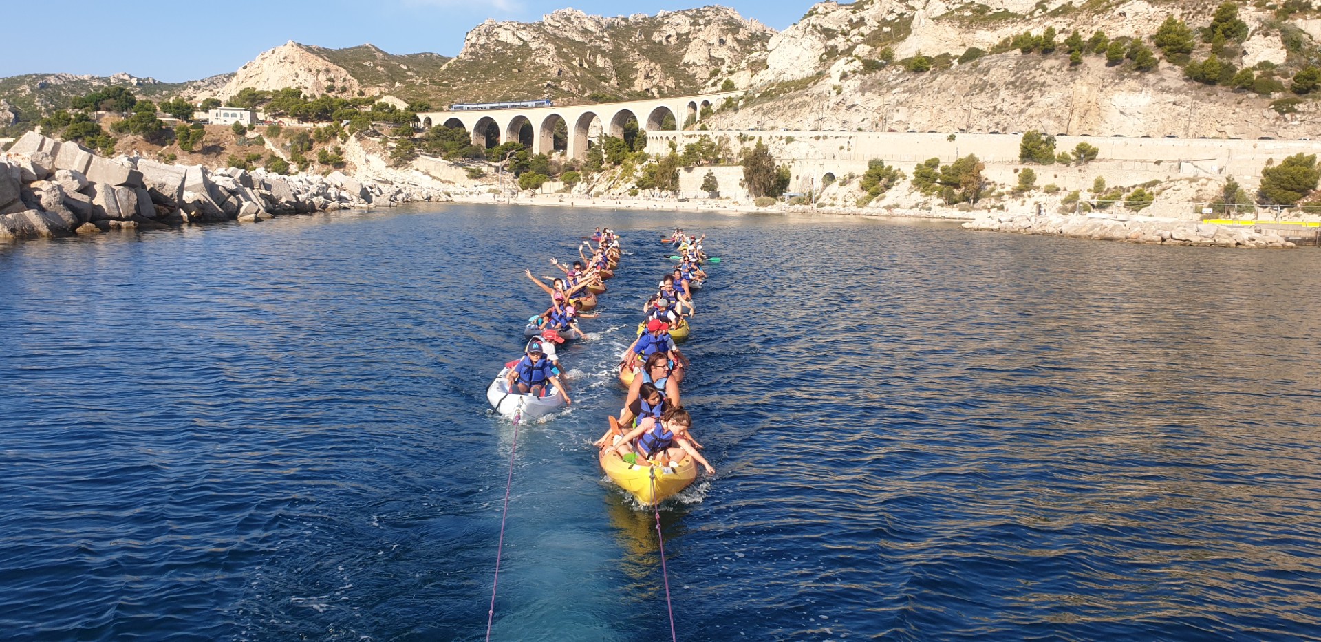 Kayak de Mer - eaux cristallines et criques
